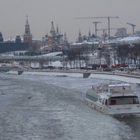 Москва-река зимой :: Андрей Лукьянов