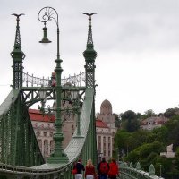 Мост Франца Иосифа через Дунай в Будапеште. :: Ольга 