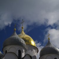 Купола Софийского собора в В.Новгороде :: Александр 