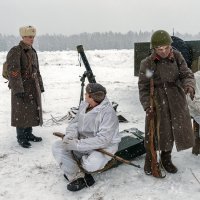 Реконструкция "Битва за Москву зимой 1941-1942 г.г." :: Борис Гольдберг