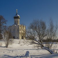 Февраль на Нерли :: Сергей Цветков