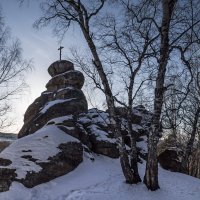 Скала Церковка на одноименной горе :: Виктор Четошников