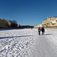 По " воде", как по "земле "... :: Марина Харченкова