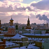 Один день в морозной Москве :: Елена Третьякова