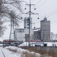 Вид на бийский элеватор :: Иван Зарубин