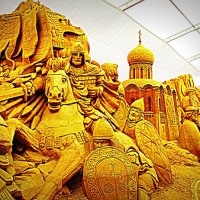 Международная выставка песчаных скульптур. :: Владимир Драгунский