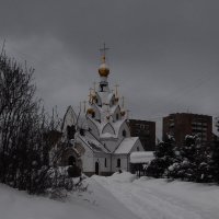 храм-часовня иконы Божией матери" Всех Скорбящих радость(2002-2003г) :: Галина R...