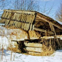 В деревне у колодца :: Сергей Кочнев