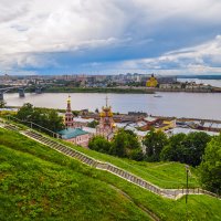 Стрелка в Нижнем Новгороде :: Сергей Цветков