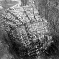 Уникальная технология строительства плотины Гувера (1930-е, США) :: Юрий Поляков