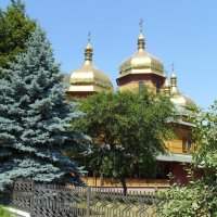 Деревянный    храм   в    Ямнице :: Андрей  Васильевич Коляскин