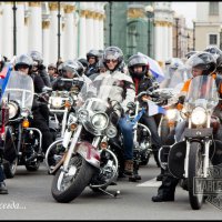 Парад Harley-Davidson в Петербурге :: Илья Кузнецов