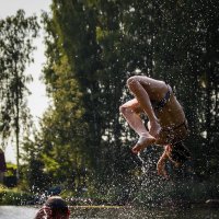 Водная акробатика :: Дмитрий Буданов