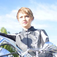 Девушка и мотоцикл :: Kirill Talalaev