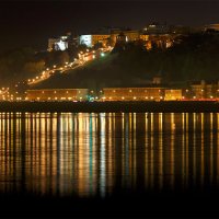 Панорама ночного Нижнего Новгорода :: Сергей Морозов