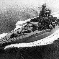 Battleship USS "Tennessee" under way, May 1943 after her refit. :: Александр 