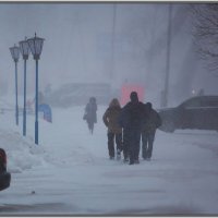 Непогода. г. Онега :: Валентин Кузьмин