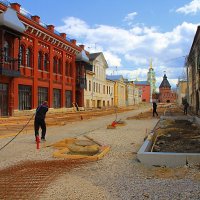 Реставрация улицы Металлистов в Туле :: Сергей 