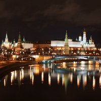 Столица, осень, кремль, ночь! :: Виктор Агафошин