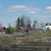 Церковь Воскресенская в Шипулино :: Галина Лубянникова 