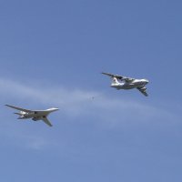 дозаправка в воздухе Ту-160 :: Тарас Золотько