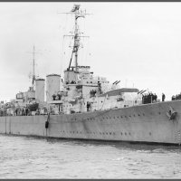 английский крейсер-минный заградитель "HMS Abdiel". :: Александр 