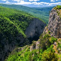 Большой каньон Крыма (взгляд с высоты) :: Андрей Козлов