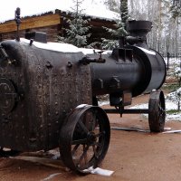 Локомобиль. Андреевская усадьба. :: Елена Тренкеншу