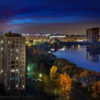 Вечерняя городская панорама :: Sergey-Nik-Melnik Fotosfera-Minsk