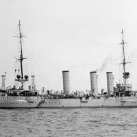 German light cruiser "Stettin". :: Александр 