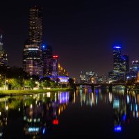 Melbourne, Yarra river, Flinders Street :: Natalia Pakhomova