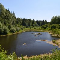 Пруд в Семилужках :: Екатерина Иванова