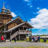 Церковь Покрова Богородицы в Кижах. :: Виктор Евстратов