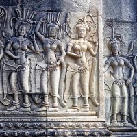 Стены храма Ангкор Ват :: Alex 