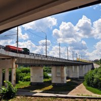 Мост через р.Оку :: Лариса Вишневская