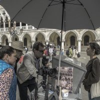 Venezia. Il venditore di fotografia in piazza San Marco. :: Игорь Олегович Кравченко