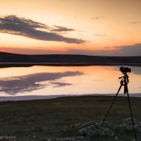 Рассвет на Кояшском озере :: Игорь Сарапулов