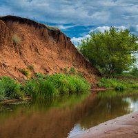 Высокий берег, маленькая речка :: Любовь Потеряхина