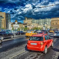 Москва, площадь Белорусского вокзала :: Игорь Герман