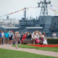 Ожидание генеральной репетиции военно-морского парада :: Сергей К 