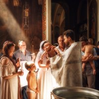 Крещение трех братьев :: Александра Капылова