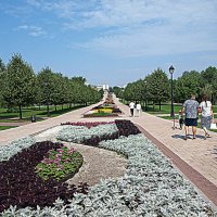 Июль в Царицыно. :: Владимир Драгунский