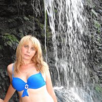 У водопада... :: Елена Стишкина