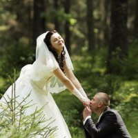 свадебная в лесу :: Ирина Исова 