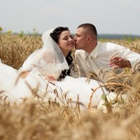 свадебная в поле :: Ирина Исова 