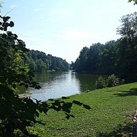 Июль в Царицыно. :: Владимир Драгунский