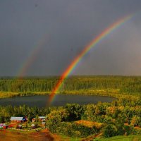 РАДУГА НАД ОЗЕРОМ... :: mveselnickij 