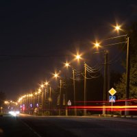 фонарный пейзаж :: Татьяна Куликова 