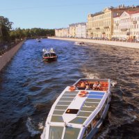 САНКТ-ПЕТЕРБУРГ, РЕКА ФОНТАНКА :: Николай Гренков