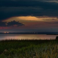 Вечер над заливом :: Андрей Николаевич Незнанов